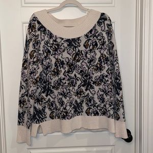 LOFT Floral Sweater